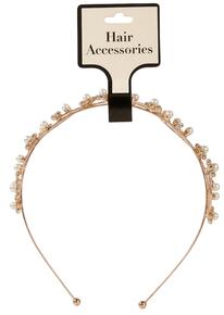 Image of Toys. Product name - Gold Flower Headband 1 Pack in colour by brand - Toymate
