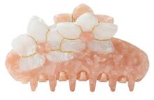 Image of Toys. Product name - Pink and White Flower Hair Clip 1 Pack in colour by brand - Toymate
