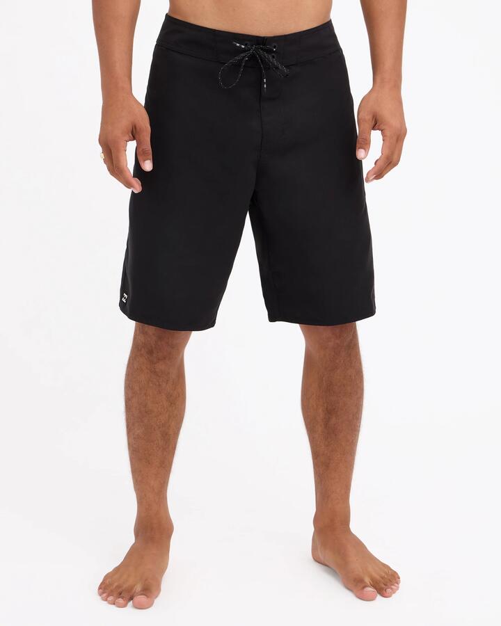 Image of Swimwear. Product name - Billabong Mens Shadow Cut Og 20" Boardshorts Black in Black colour by brand - Billabong