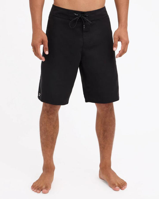 Image of Swimwear. Product name - Billabong Mens Shadow Cut Og 20" Boardshorts Black in Black colour by brand - Billabong