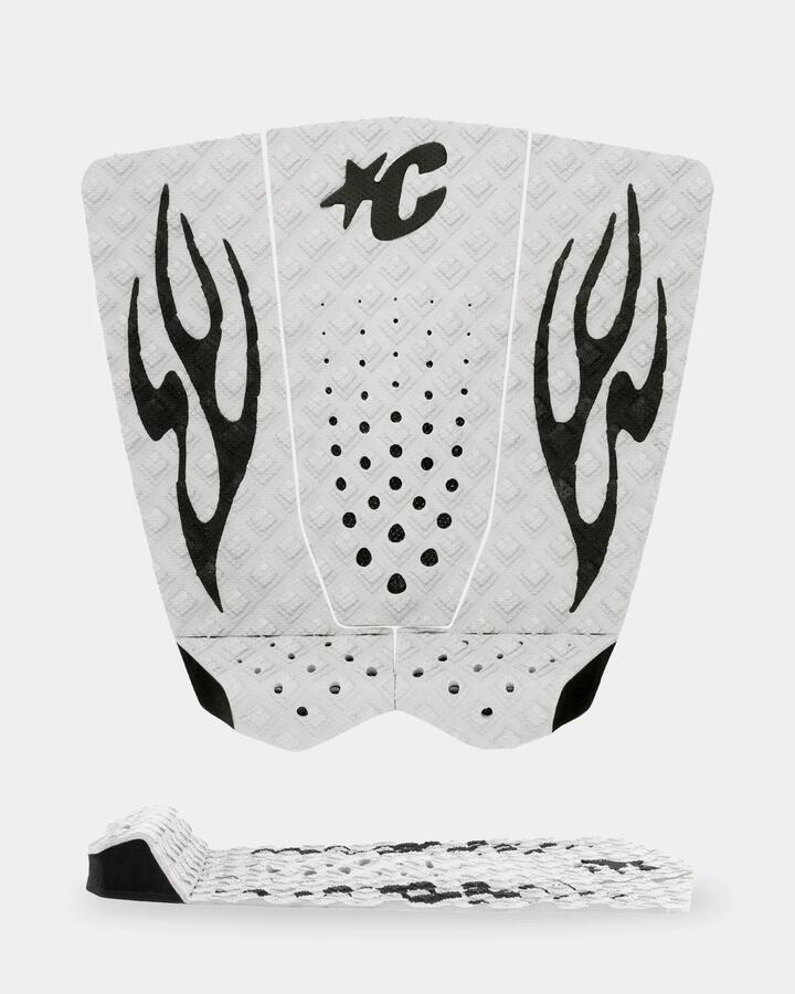 Image of Accessories. Product name - Creatures Of Leisure Griffin Colapinto Lite Ecopure Surf Traction Pad Multi in Multi colour by brand - Creatures Of Leisure