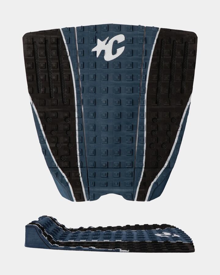Image of Accessories. Product name - Creatures Of Leisure Ethan Ewing Lite Surf Traction Pad Midnight Black Panel in Midnight Black Panel colour by brand - Creatures Of Leisure