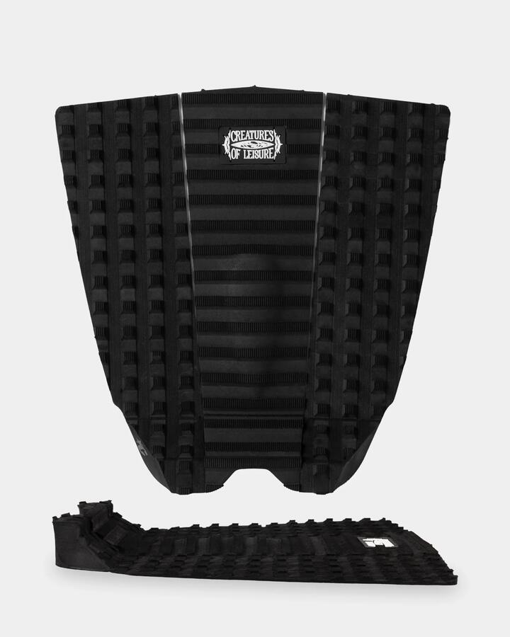 Image of Accessories. Product name - Creatures Of Leisure Punish Iii Surf Traction Pad Black in Black colour by brand - Creatures Of Leisure