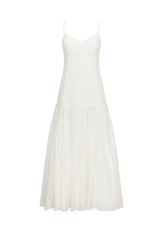 Image of Dresses. Productname: Serafina Linen Maxi Dress | MOS The Label in Ecru colour by brand - MOS The Label