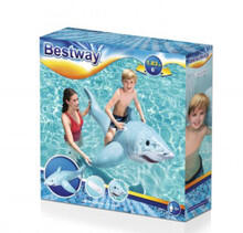 Image of Toys. Product name - Bestway Rider Realistic Shark in colour by brand - Toymate