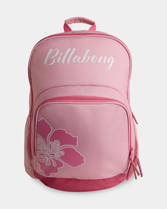 Image of Bags. Product name - Billabong Girls 8-16 Waterlily Roadie 31 L Backpack Pink Sand in Pink Sand colour by brand - Billabong