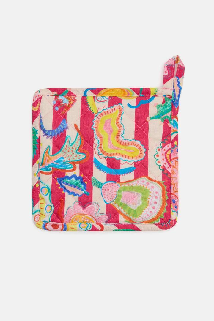 Image of Kitchen & Dining. Product name - Fantastical Oven Mitt in Print colour by brand - Gorman