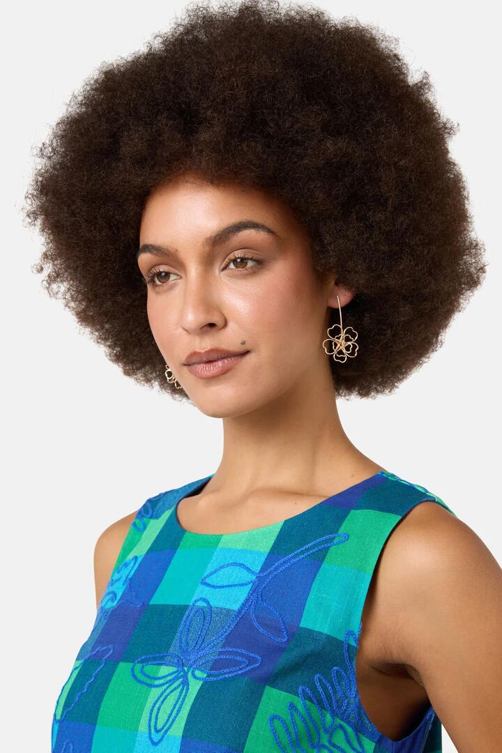 Image of Earrings. Product name - Petal Patch Earrings in Gold colour by brand - Gorman