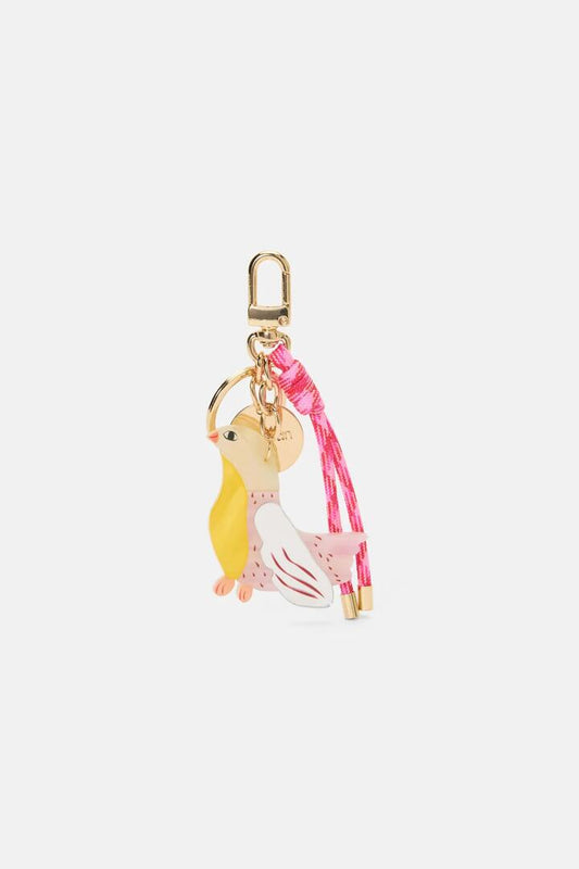 Image of Keychains. Product name - Lovebird Keyring in Multi colour by brand - Gorman