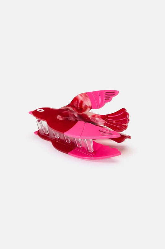 Image of Hair Accessories. Product name - Swooping Swallow Hair Claw in Multi colour by brand - Gorman