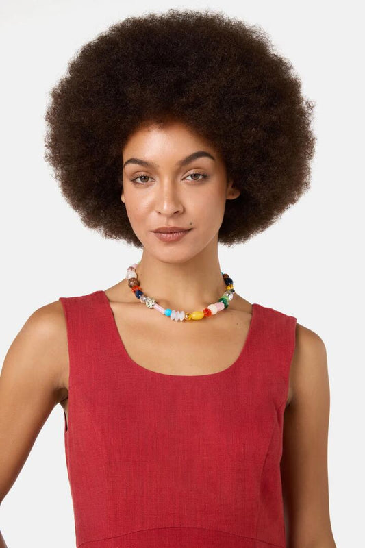 Image of Necklaces. Product name - Clyde Necklace in Multi colour by brand - Gorman