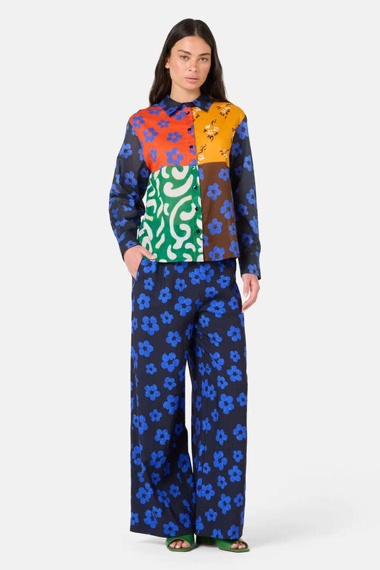 Image of Shirts. Product name - Salon Splice Shirt in Print colour by brand - Gorman