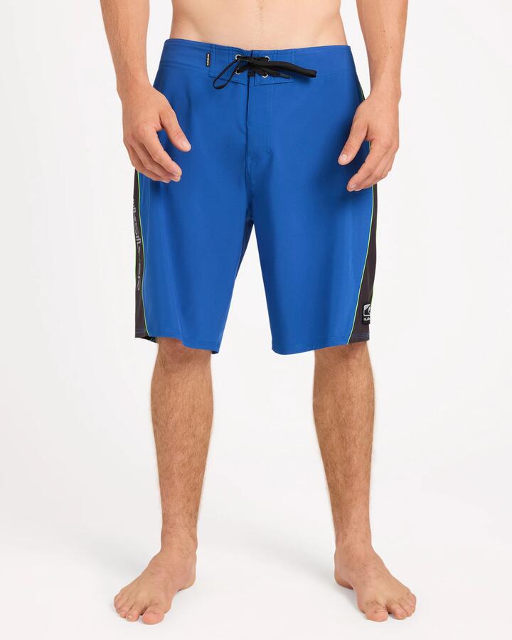 Image of Swimwear. Product name - Quiksilver Mens Surfsilk Core 20" Boardshorts Monaco Blue in Monaco Blue colour by brand - Quiksilver