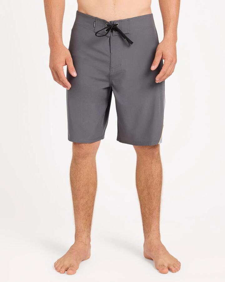 Image of Swimwear. Product name - Quiksilver Mens Surfsilk Core 20" Boardshorts Iron Gate in Iron Gate colour by brand - Quiksilver