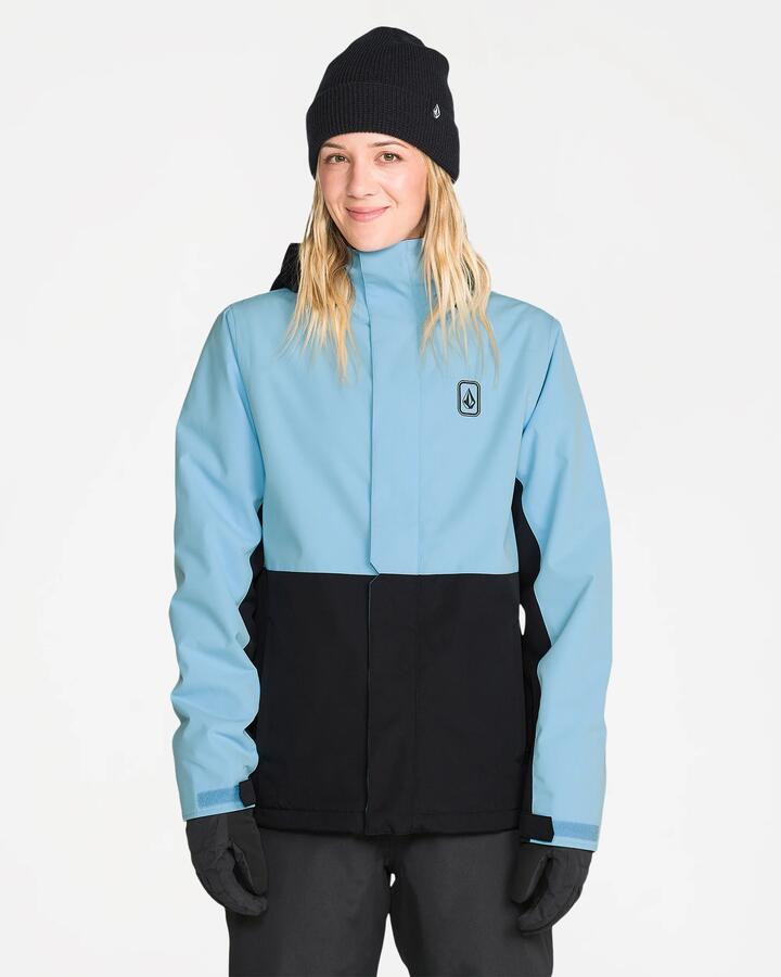 Image of Coats & Jackets. Product name - Volcom Womens Bolt Insulated Jacket Opal in Opal colour by brand - Volcom