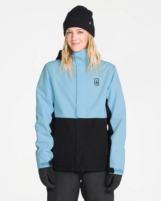 Image of Coats & Jackets. Product name - Volcom Womens Bolt Insulated Jacket Opal in Opal colour by brand - Volcom