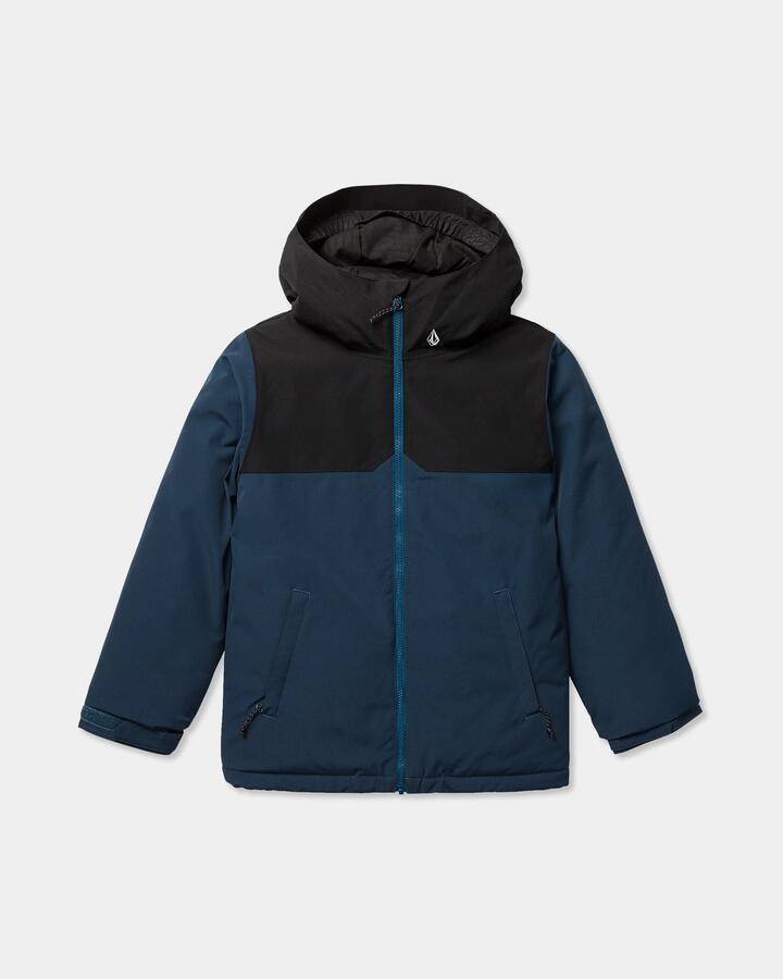 Image of Coats & Jackets. Product name - Volcom Boys 8-16 Stone.91 Insulated Jacket Blue in Blue colour by brand - Volcom