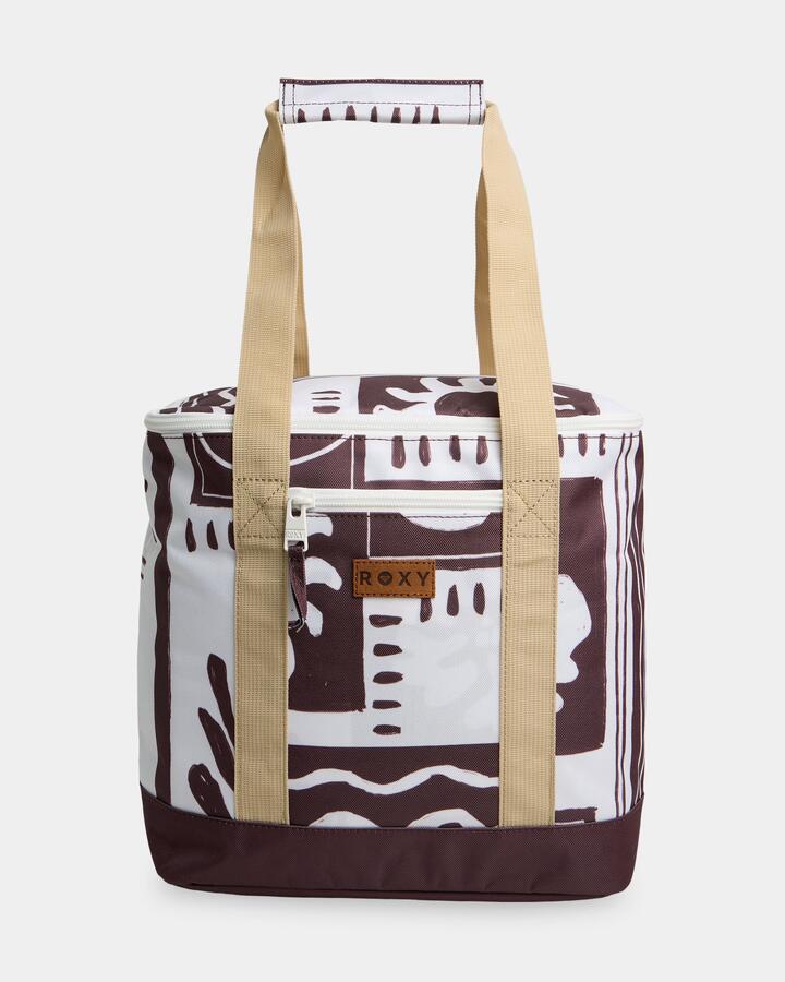 Image of Bags. Product name - Roxy Water Effect Cooler Bag Java in Java colour by brand - Roxy