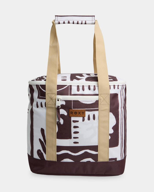Image of Bags. Product name - Roxy Water Effect Cooler Bag Java in Java colour by brand - Roxy