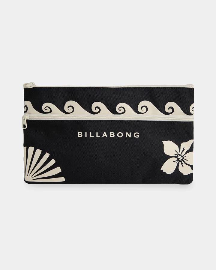Image of Accessories. Product name - Billabong Womens La Lune Laptop Slip Black Pebble in Black Pebble colour by brand - Billabong