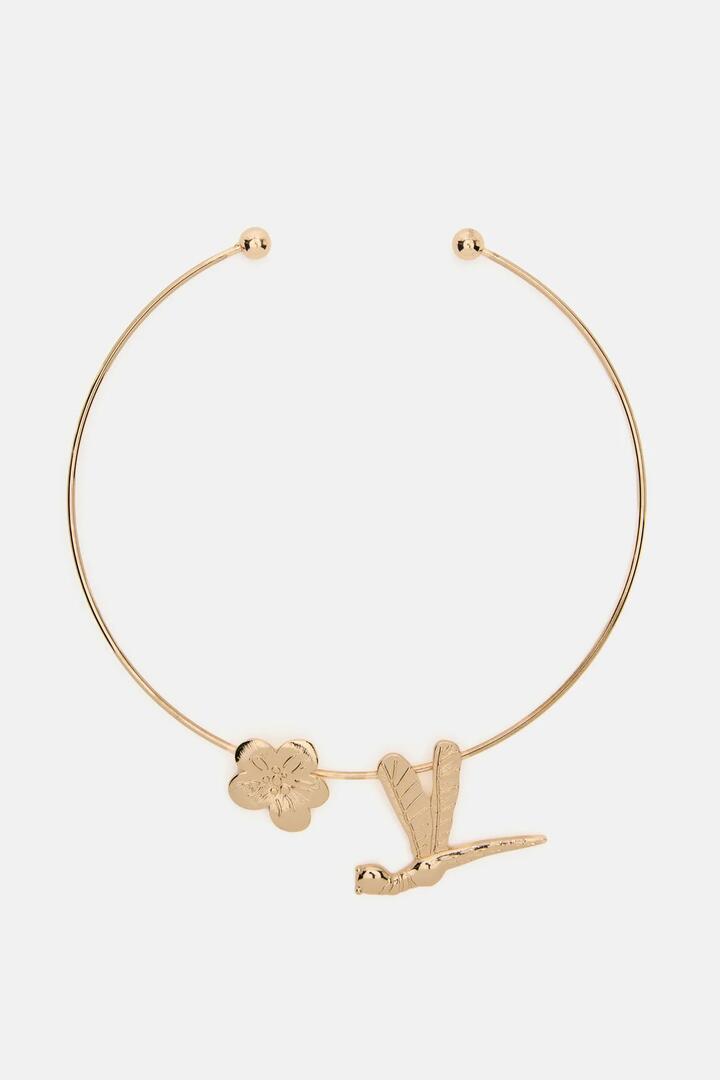 Image of Necklaces. Product name - High Flyer Necklace in Gold colour by brand - Gorman