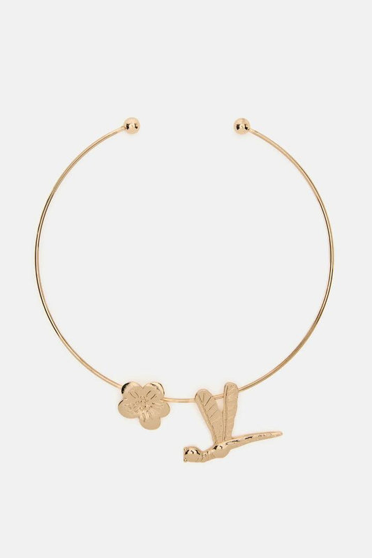 Image of Necklaces. Product name - High Flyer Necklace in Gold colour by brand - Gorman