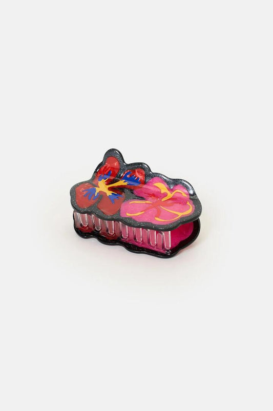 Image of Hair Accessories. Product name - Climbing Colours Hair Claw in Multi colour by brand - Gorman