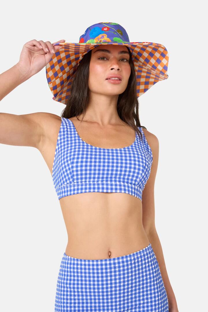 Image of Hats. Product name - Climbing Colours Sunhat in Print colour by brand - Gorman