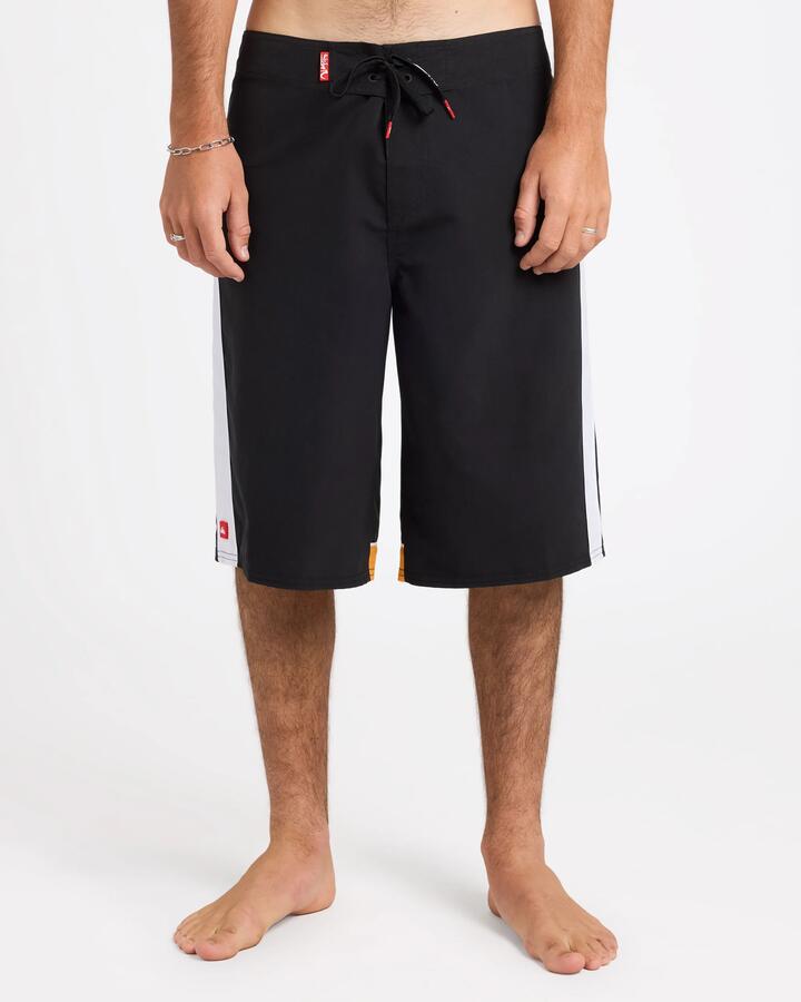 Image of Swimwear. Product name - Quiksilver Mens Slider 23" Boardshorts Black in Black colour by brand - Quiksilver