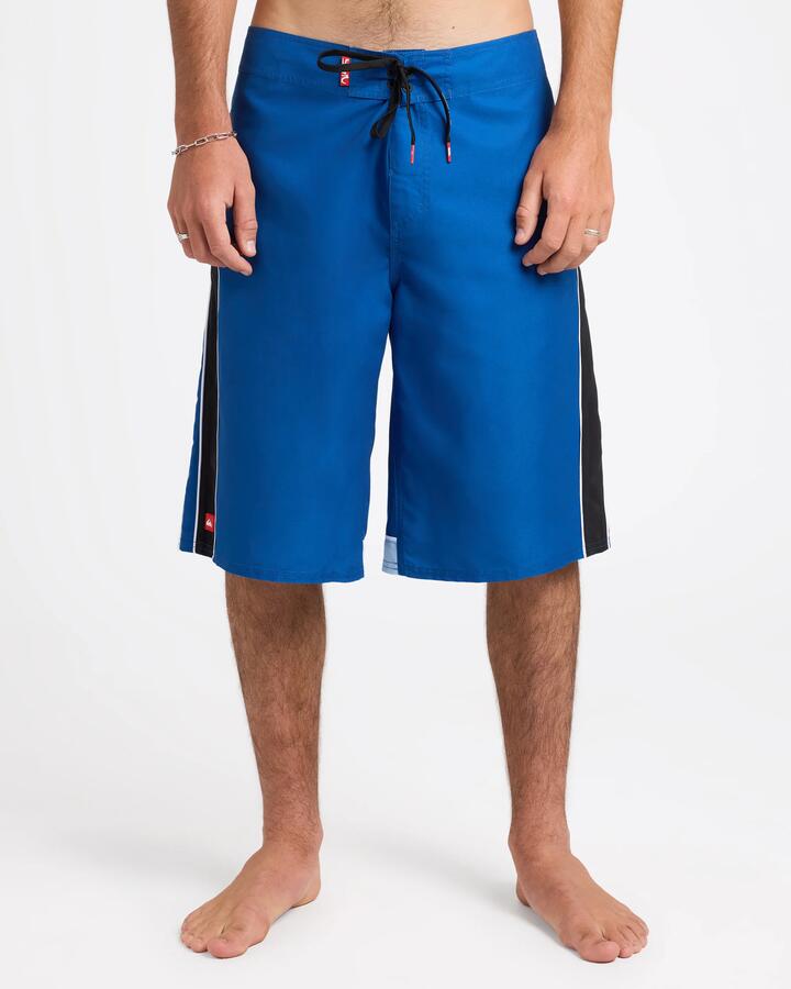 Image of Swimwear. Product name - Quiksilver Mens Slider 23" Boardshorts Monaco Blue in Monaco Blue colour by brand - Quiksilver