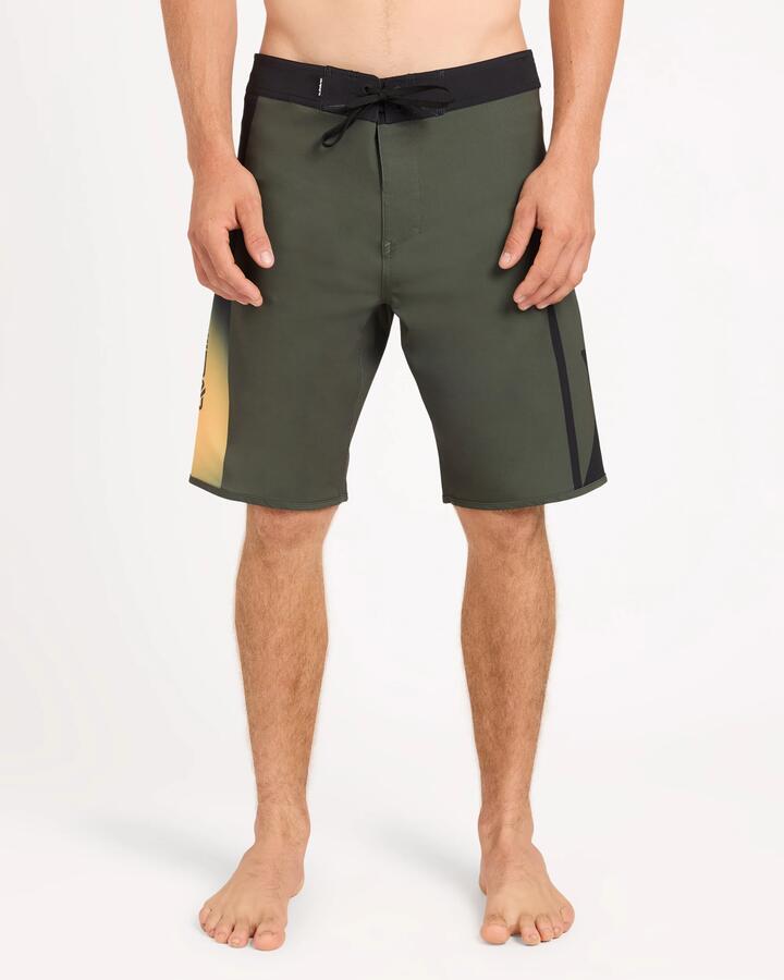 Image of Swimwear. Product name - Quiksilver Mens Surfsilk Holmes 20" Boardshorts Grape Leaf in Grape Leaf colour by brand - Quiksilver