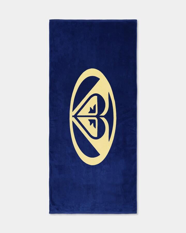 Image of Towels. Product name - Roxy Urban Landscape Towel Sodalite Blue in Sodalite Blue colour by brand - Roxy
