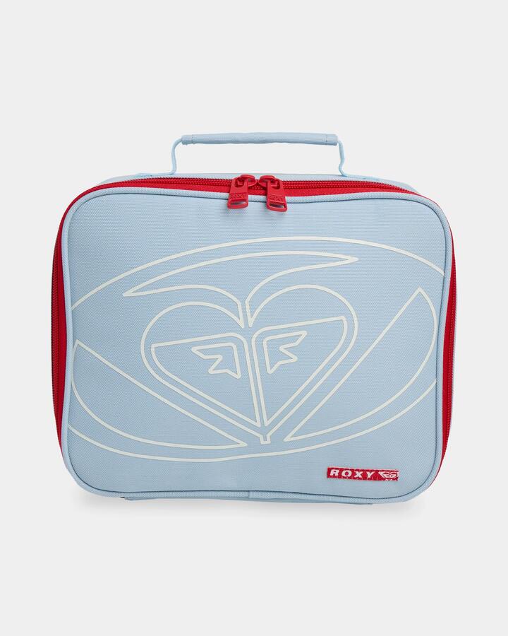 Image of Accessories. Product name - Roxy Betty Lunchbox Powder Blue in Powder Blue colour by brand - Roxy