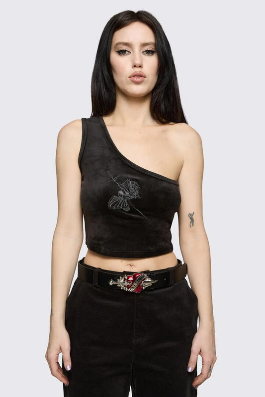 Image of Belts. Product name - Love Hurts Buckle Belt in Black colour by brand - Black Friday