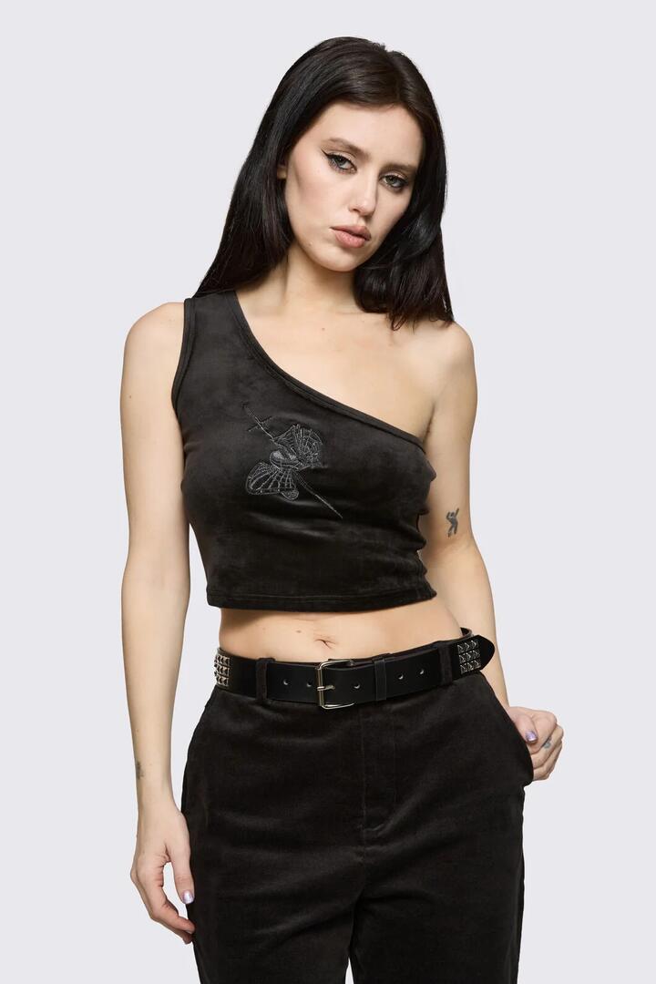 Image of Belts. Product name - Skull & Stud Belt in Black colour by brand - Black Friday