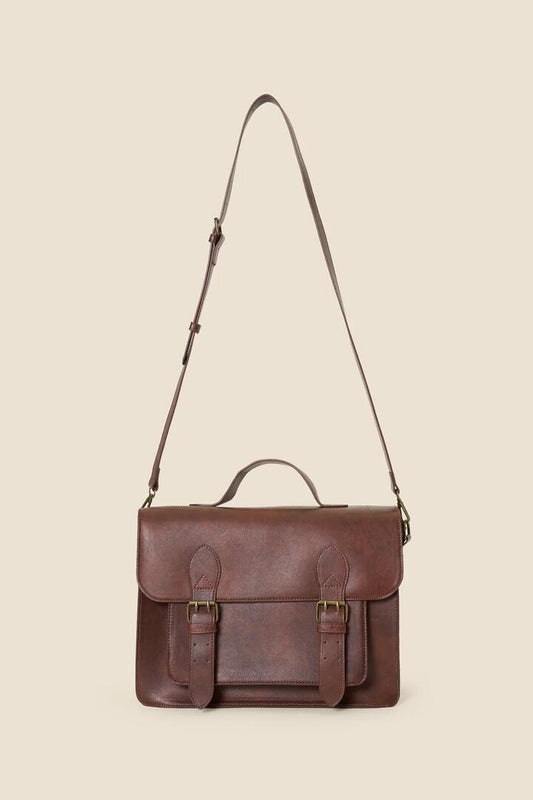 Image of Bags. Product name - Rust Two Way Satchel in Rust colour by brand - Princess Highway