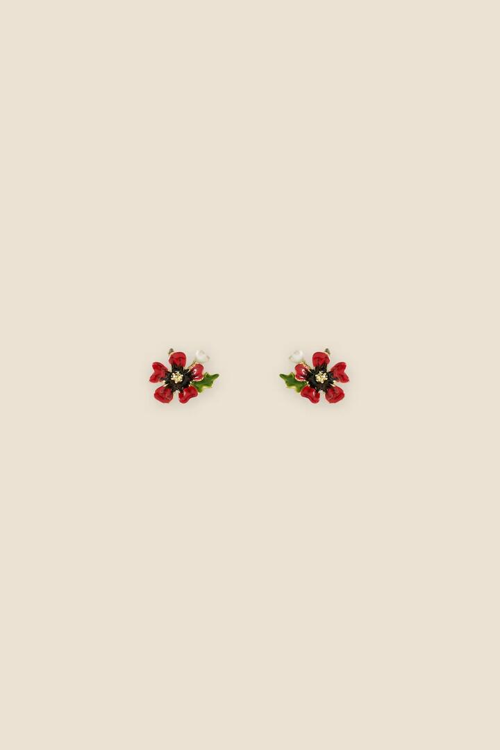 Image of Earrings. Product name - Ditsy Fleur Stud Earrings in Pink colour by brand - Princess Highway