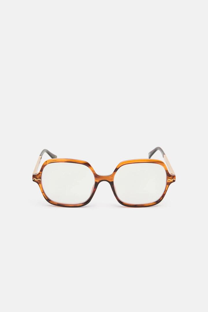 Image of Sunglasses. Product name - Kristo Readers Brown in Brown colour by brand - Gorman