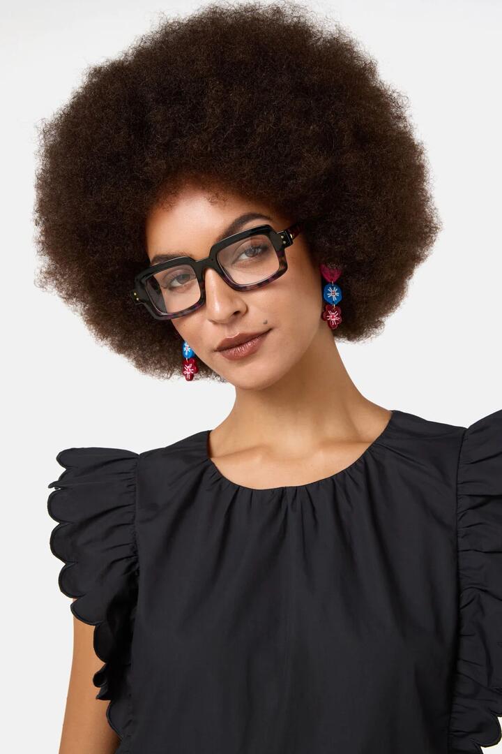 Image of Sunglasses. Product name - Santana Readers in Black colour by brand - Gorman
