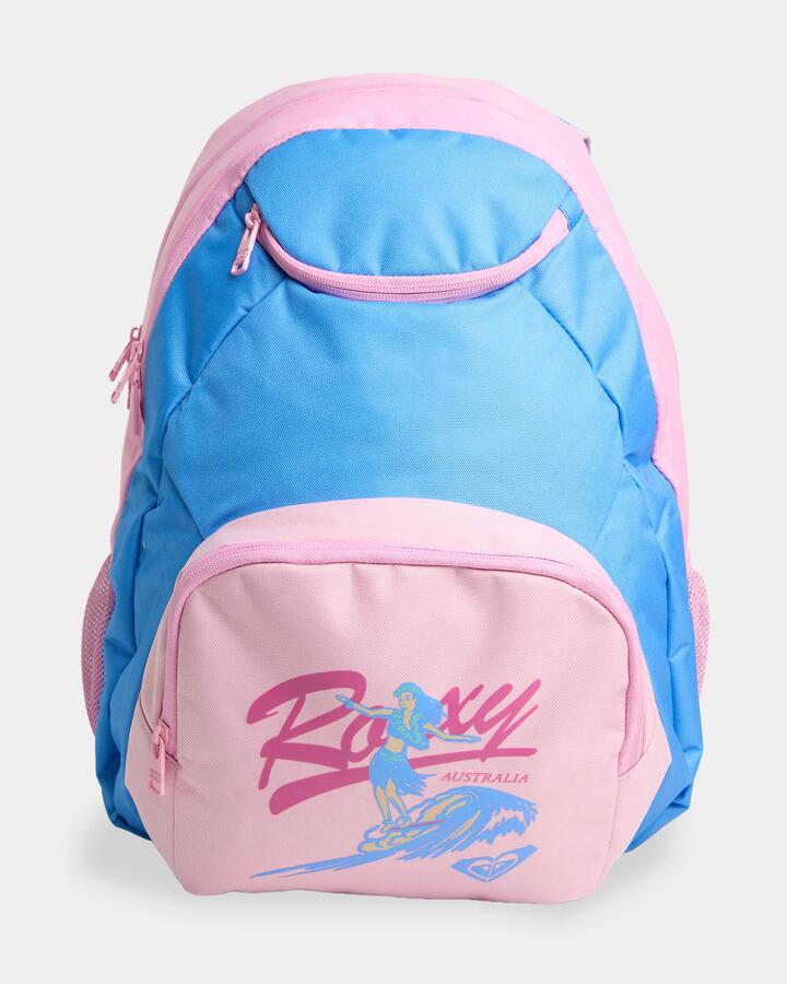 Image of Bags. Product name - Roxy Shadow Swell Backpack M Pink in M Pink colour by brand - Roxy