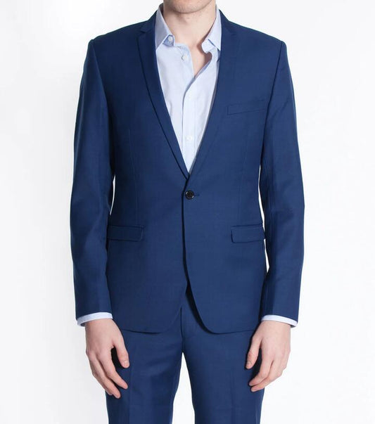 Image of Coats & Jackets. Product name - Dover Mod Jacket in Blue colour by brand - Jack London