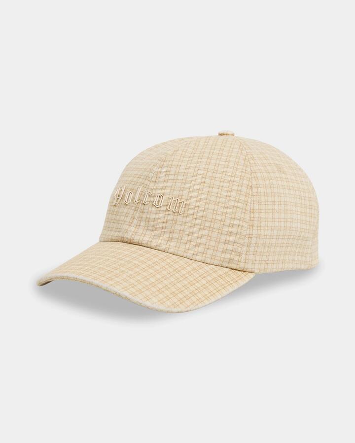 Image of Hats. Product name - Volcom Womens Denim Shadowed Snapback Cap Sunrise in Sunrise colour by brand - Volcom