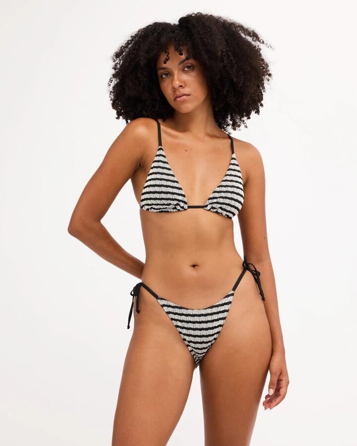 Image of Swimwear. Product name - Billabong Womens Wavey Daze Tie Side Hike Bikini Bottom Multi in Multi colour by brand - Billabong