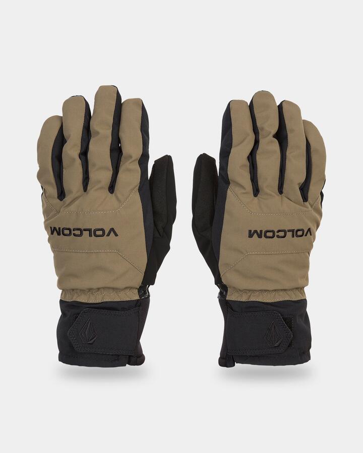 Image of Gloves & Mittens. Product name - Volcom Mens V.Co Nyle Gloves Teak in Teak colour by brand - Volcom