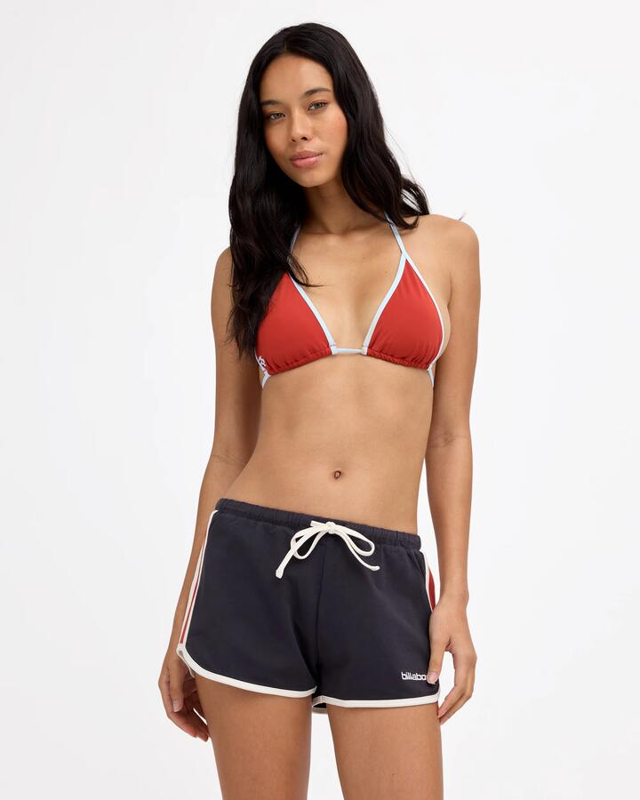 Image of a model wearing Shorts. Product name - Billabong Womens Dig It Elastic Waist Shorts Off Black in Off Black colour by brand - Billabong