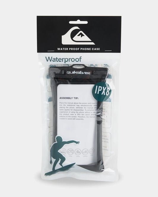 Image of Bags. Product name - Quiksilver Quiksilver Phone Pouch Black in Black colour by brand - Quiksilver
