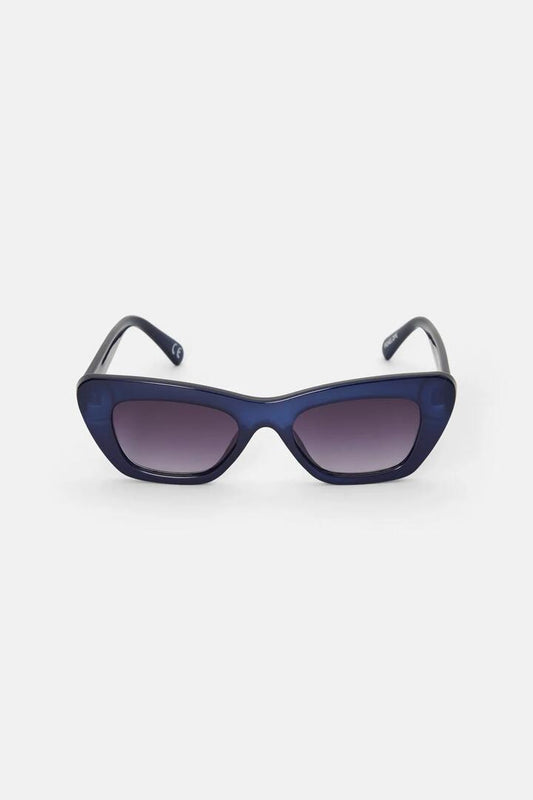 Image of Sunglasses. Product name - Penelope Sunglasses Blue in Blue colour by brand - Gorman