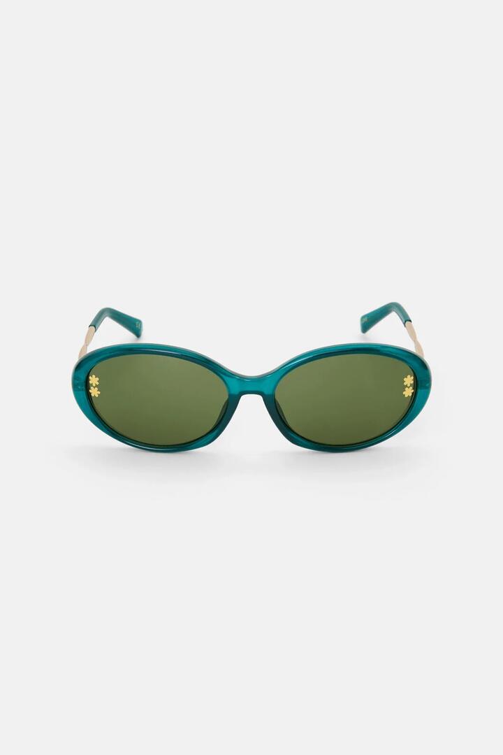 Image of Sunglasses. Product name - Lloyd Sunglasses in Teal colour by brand - Gorman