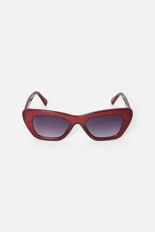 Image of Sunglasses. Product name - Penelope Sunglasses Red in Red colour by brand - Gorman