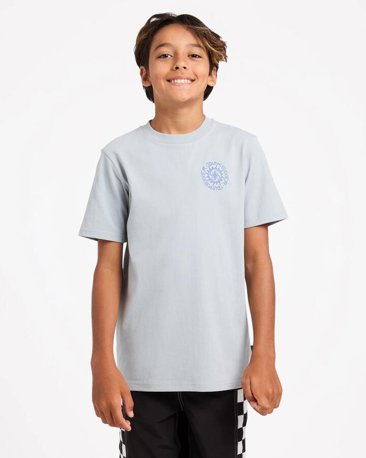 Image of T-Shirts. Product name - Quiksilver Boys 8-16 Cookin T-Shirt Quarry in Quarry colour by brand - Quiksilver